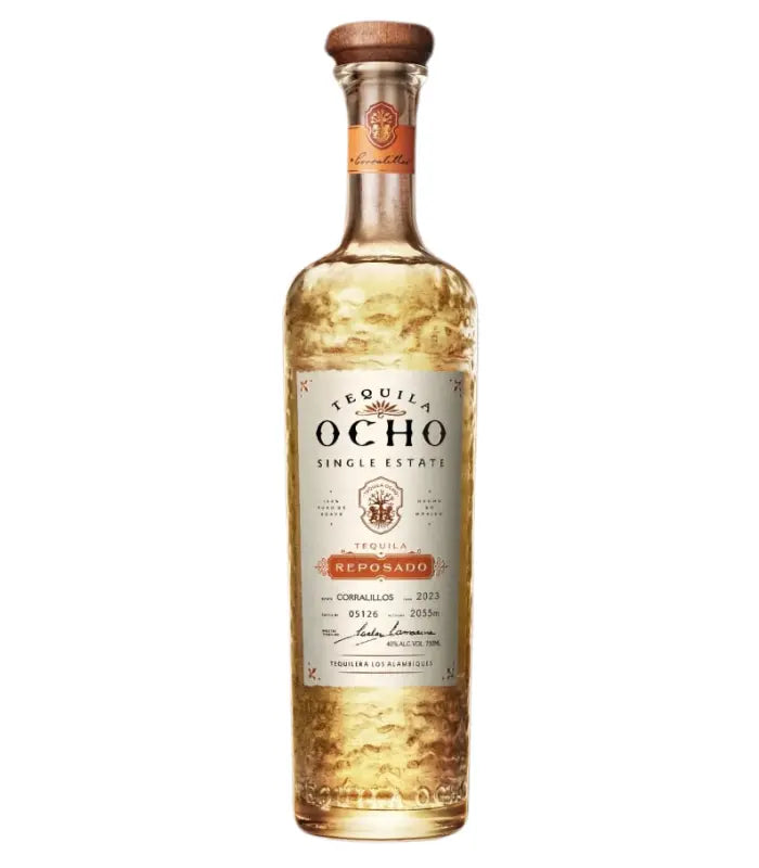 Tequila Ocho Reposado Tequila Corralillos Estate 2023 750mL