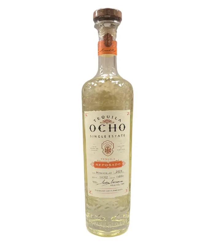 Tequila Ocho Reposado Tequila Mirandillas Estate 2024 750mL
