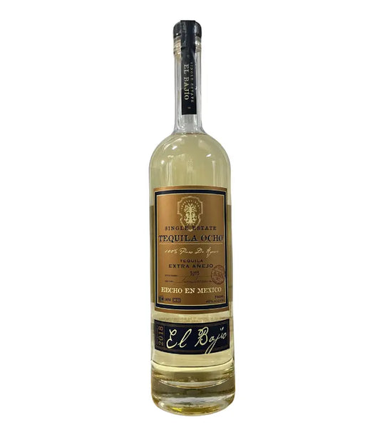 Tequila Ocho Single Estate Extra Anejo El Bajio 2018 750mL