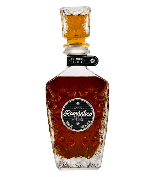 Tequila Romántico Añejo 750mL