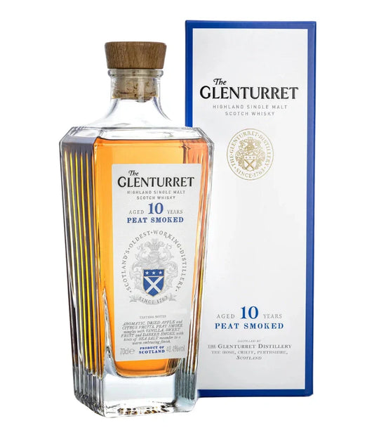 The Glenturret 10 Year Peat Smoked Single Malt Scotch Whisky
