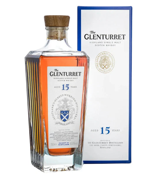 The Glenturret 15 Year Single Malt Scotch Whisky