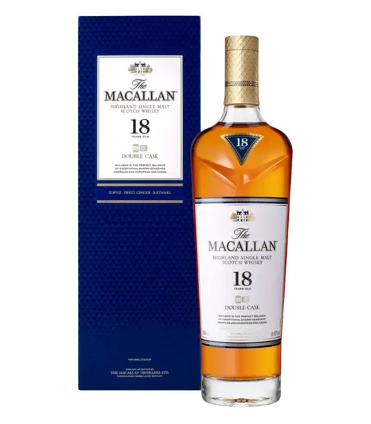 Buy The Macallan Double Cask 18 Years Old Scotch 750mL Online - The Barrel Tap Online Liquor Delivered