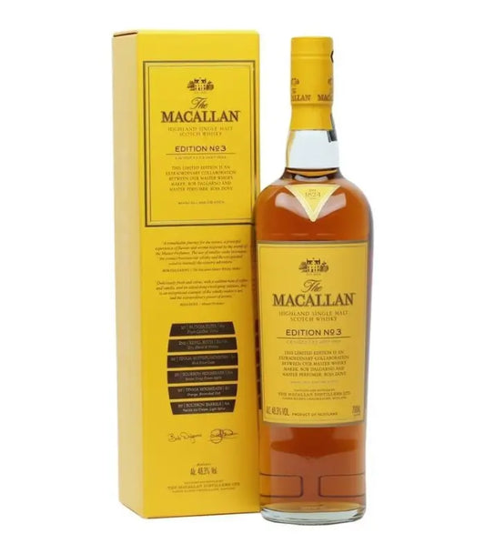 The Macallan Edition No. 3 Single Malt Scotch Whisky 750mL