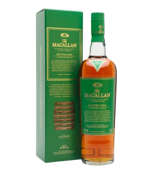 The Macallan Edition No. 4 Single Malt Scotch Whisky 750mL