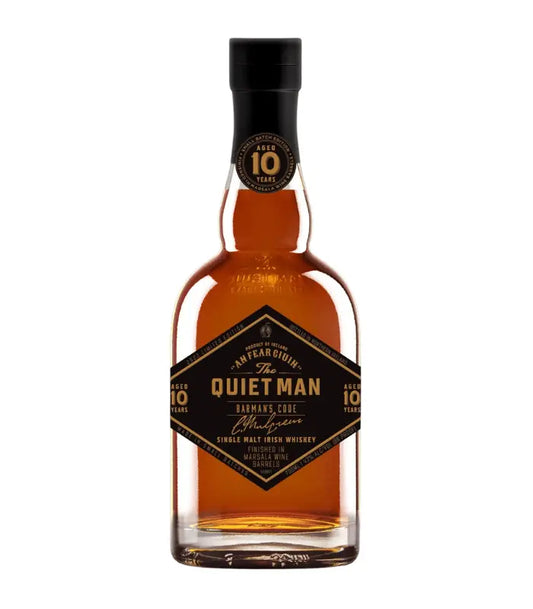The Quiet Man 10 Year "Barman's Code" Marsala Finish Single Malt Irish Whiskey 700mL