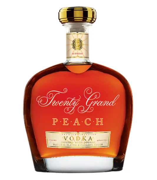 Twenty Grand Peach Vodka Infused with Cognac 750mL