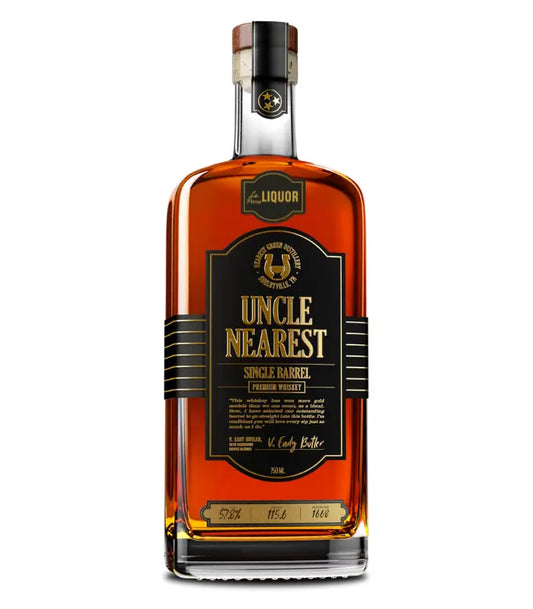 Uncle Nearest Single Barrel The Barrel Tap Private Select Whiskey 750mL
