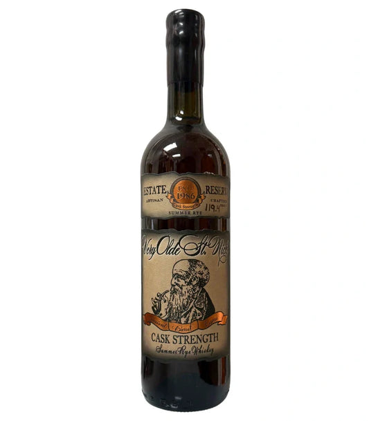 Buy Very Olde St. Nick Cask Strength Summer Rye Whiskey  750mL Online - The Barrel Tap Online Liquor Delivered
