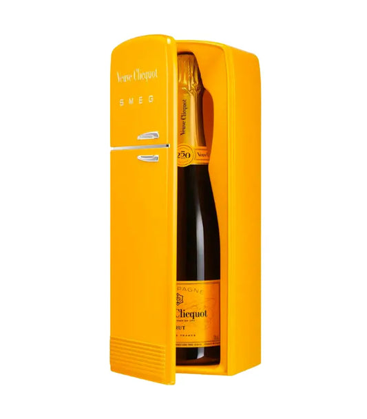 Veuve Clicquot Brut SMEG Fridge Gift Box 750mL