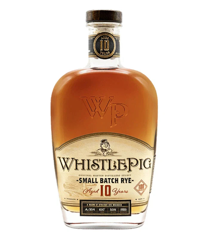 WhistlePig 10 Year Old Small Batch Rye Whiskey 375mL