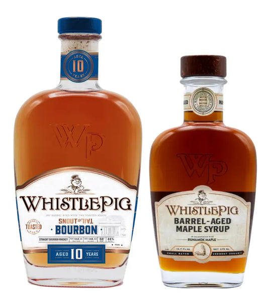 WhistlePig Snout to Tail 10 Year Toasted Bourbon & Maple Syrup Combo