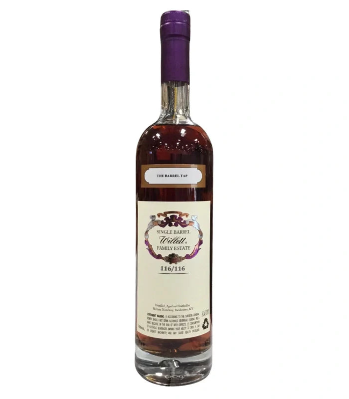 Willett Family Estate 12 Year Single Barrel Bourbon “The Barrel Tap” Private Select #2039 123.2 Proof