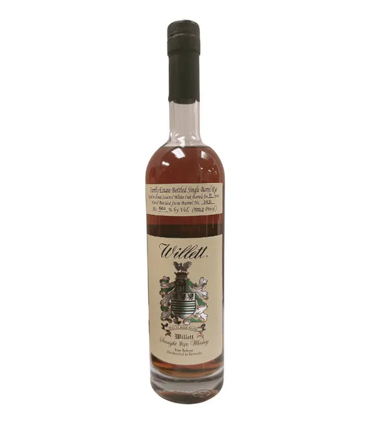 Willett Family Estate 11 Year Single Barrel Rye #2431 "Rye Here Rye Now" 120.2 Proof