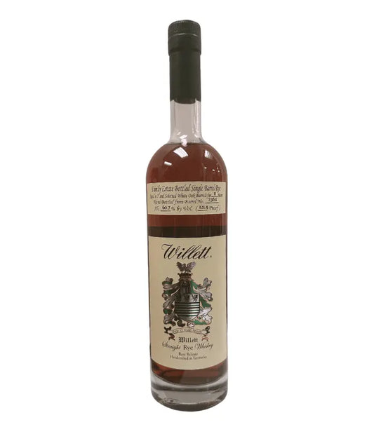 Willett Family Estate 11 Year Single Barrel Rye #2364 "Best For Last" 121.4 Proof