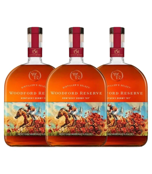 Woodford Reserve Kentucky Derby 151 3-Pack