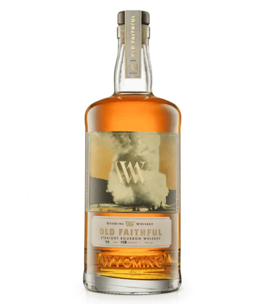 Wyoming Whiskey Old Faithful 10 Year Old Bourbon Whiskey 750mL