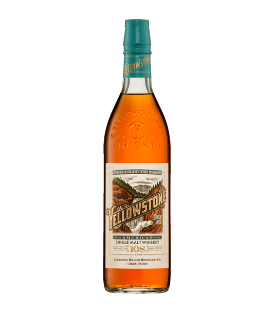 Yellowstone American Single Malt Whiskey 108 Proof 750mL
