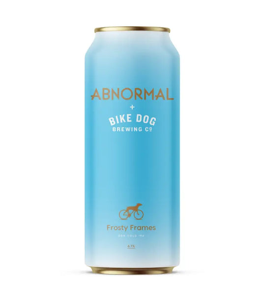 Buy Abnormal Brewing x Bike Dog Brewing Frosty Frames DDH IPA 4-Pack Online - The Barrel Tap Online Liquor Delivered