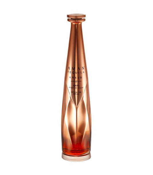 Buy Aman Tequila Añejo 750mL Online - The Barrel Tap Online Liquor Delivered