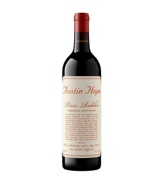 Buy Austin Hope Paso Robles Cabernet Sauvignon 750mL Online - The Barrel Tap Online Liquor Delivered