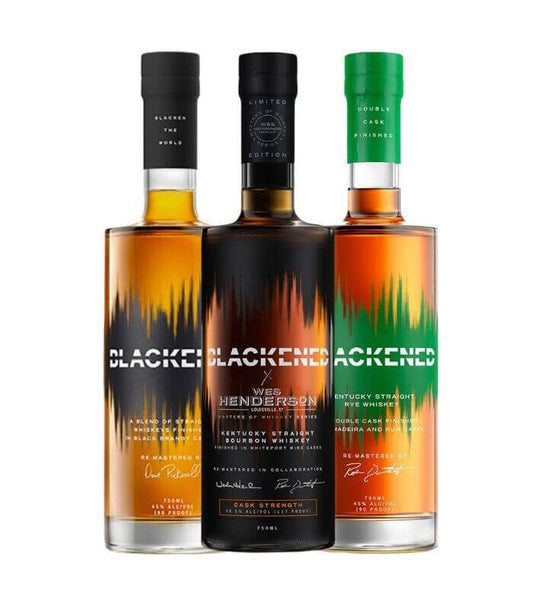 Buy Blackened X Wes Henderson Kentucky Straight Bourbon Whiskey Bundle Online - The Barrel Tap Online Liquor Delivered