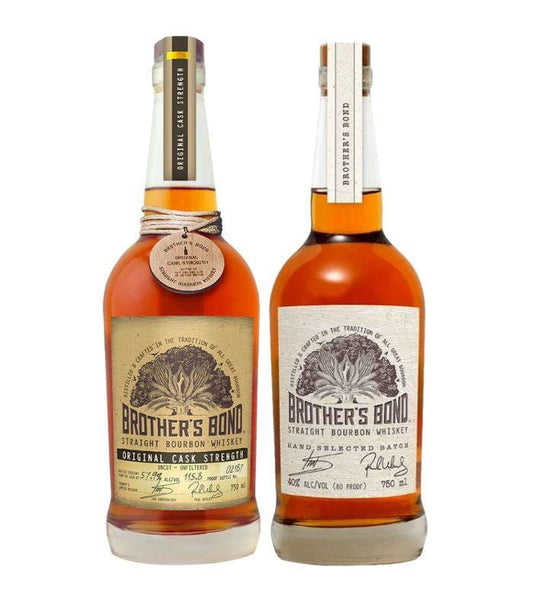 Buy Brother's Bond Original Cask Strength Bourbon Bundle Online - The Barrel Tap Online Liquor Delivered