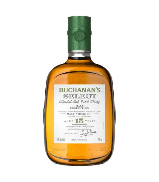 Buy Buchanan's Select 15 Years Old Blended Malt Scotch Whisky 750mL Online - The Barrel Tap Online Liquor Delivered
