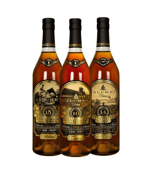 Buy Calumet Single Rack Black 14 | 15 | 16 Bourbon Whiskey Bundle Online - The Barrel Tap Online Liquor Delivered
