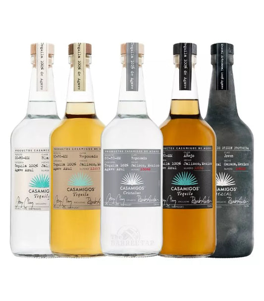 Buy Casamigos Reposado Cristalino Tequila Bundle Online - The Barrel Tap Online Liquor Delivered