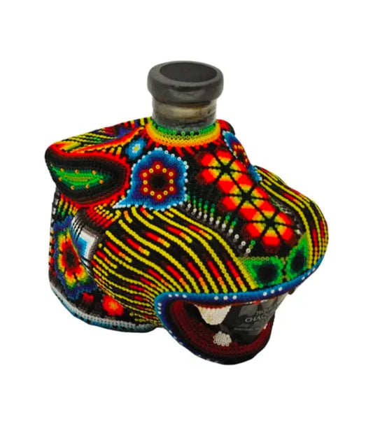 Buy Chaquira Beaded Jaguar Extra Añejo 750mL Online - The Barrel Tap Online Liquor Delivered
