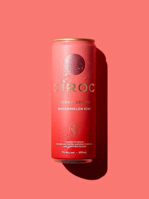 Buy CIROC Watermelon Kiwi Vodka Spritz 4PK Cans Online - The Barrel Tap Online Liquor Delivered