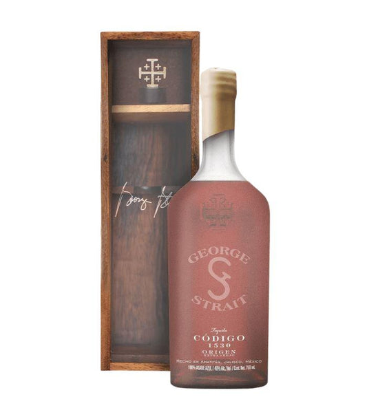 Buy Código 1530 George Strait Origen Extra Anejo Tequila 750mL Online - The Barrel Tap Online Liquor Delivered