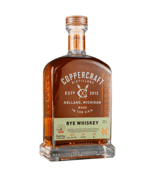 Buy Coppercraft Distillery Rye Whiskey 750mL Online - The Barrel Tap Online Liquor Delivered