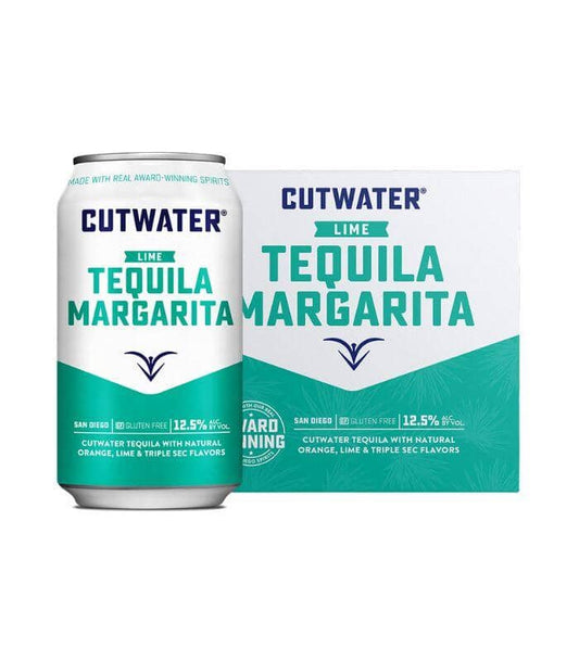 Buy Cutwater Lime Tequila Margarita 4 Pack Online - The Barrel Tap Online Liquor Delivered