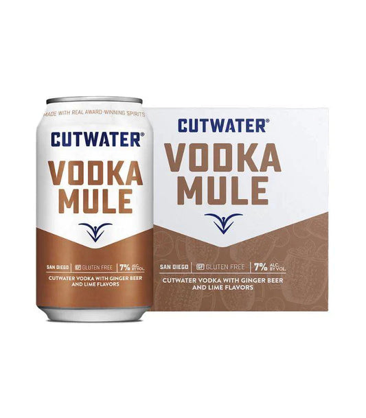 Buy Cutwater Vodka Mule 4 Pack Online - The Barrel Tap Online Liquor Delivered