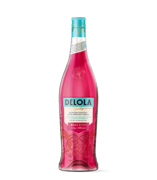 Buy Delola Bella Berry Spritz by Jennifer Lopez 750mL Online - The Barrel Tap Online Liquor Delivered
