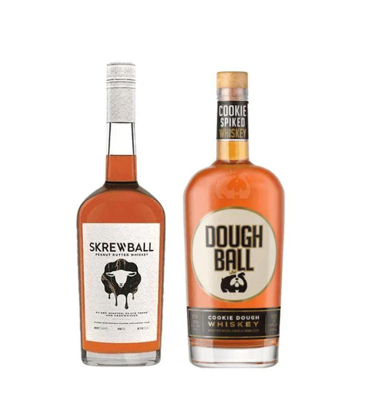 Buy Doughball Cookie Dough Whiskey & Skrewball Peanut Butter Whiskey Bundle Online - The Barrel Tap Online Liquor Delivered