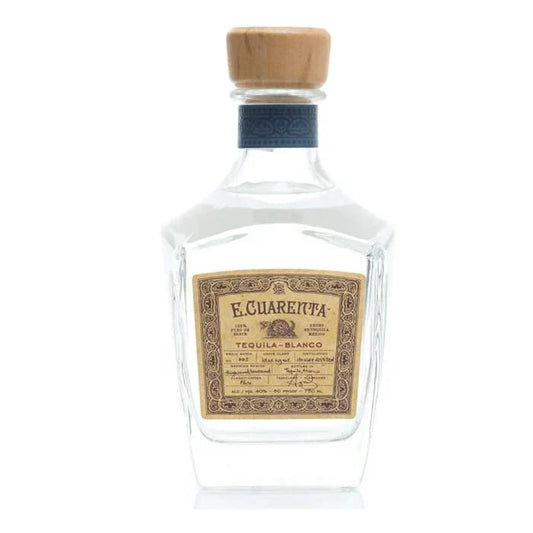 Buy E Cuarenta Tequila Blanco | E-40 750mL Online - The Barrel Tap Online Liquor Delivered