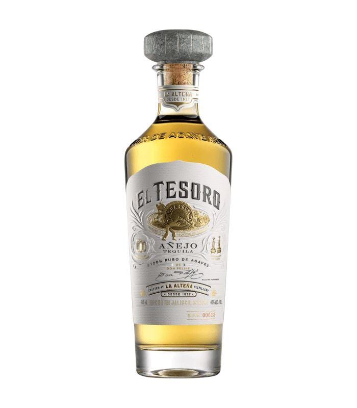Buy El Tesoro Anejo Tequila 750mL Online - The Barrel Tap Online Liquor Delivered