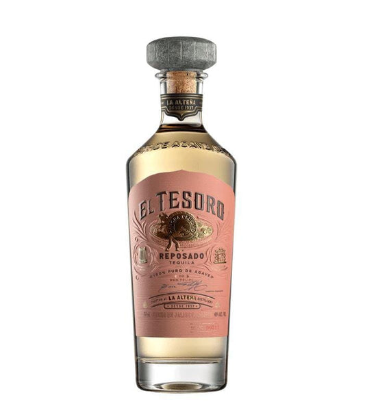Buy El Tesoro Tequila Reposado 750mL Online - The Barrel Tap Online Liquor Delivered