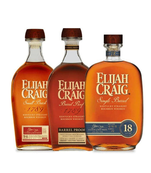 Buy Elijah Craig Bourbon Whiskey Bundle Online - The Barrel Tap Online Liquor Delivered