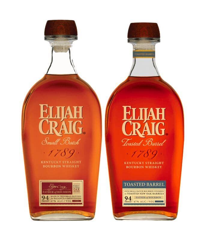 Buy Elijah Craig Small Batch & Toasted Barrel Bourbon Bundle Online - The Barrel Tap Online Liquor Delivered