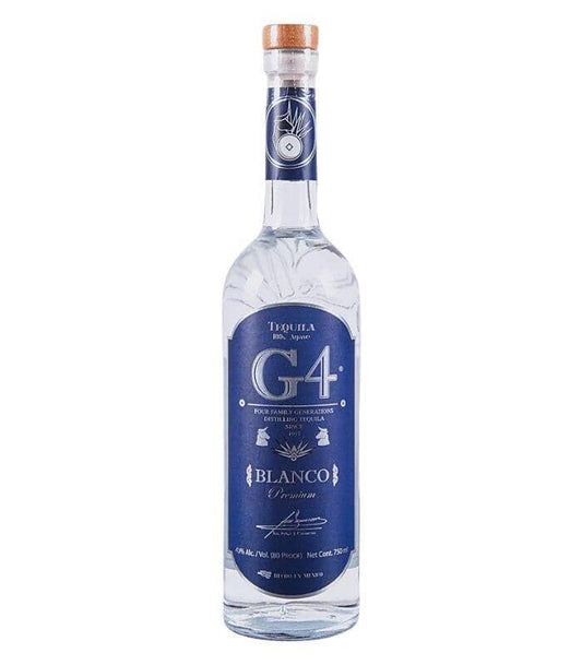 Buy G4 Blanco Tequila 750mL Online - The Barrel Tap Online Liquor Delivered