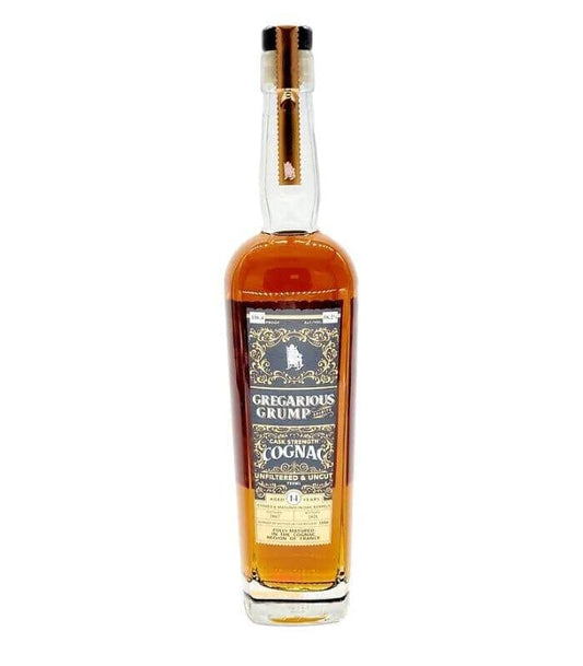 Buy Gregarious Grump 14 Year XXO Multi Cru Blend Cask Strength Cognac 116.4 Proof Online - The Barrel Tap Online Liquor Delivered