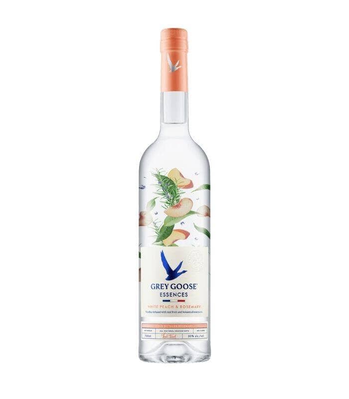Buy Grey Goose Essences White Peach & Rosemary Vodka 750mL Online - The Barrel Tap Online Liquor Delivered