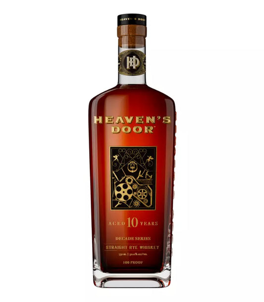 Buy Heaven's Door Decade Series Release #02: 10 Year Straight Rye 750mL Online - The Barrel Tap Online Liquor Delivered