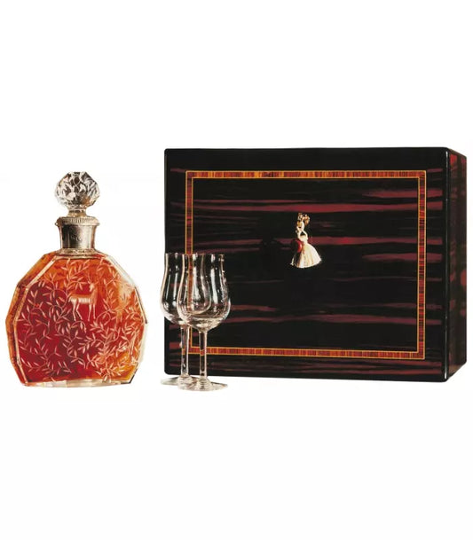 Buy Hine Grande Champagne Cognac Talent De Thomas w/ 4 Crystal Tulip Glasses Online - The Barrel Tap Online Liquor Delivered
