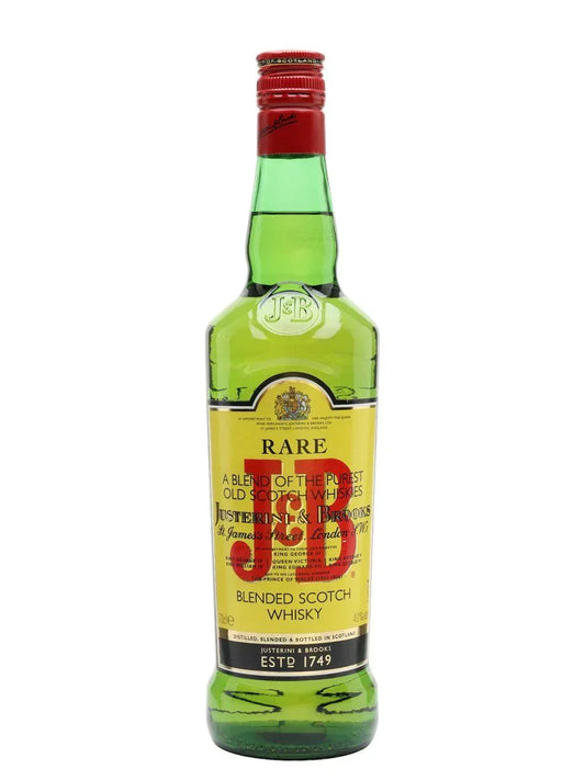 Buy J&B Rare Blended Scotch Whisky Online - The Barrel Tap Online Liquor Delivered
