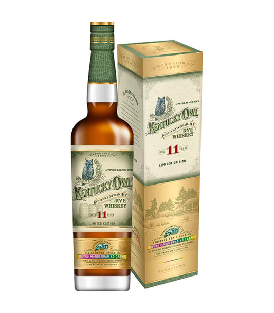 Buy Kentucky Owl Mardi Gras Bayou XO Casks Limited Edition 750mL Online - The Barrel Tap Online Liquor Delivered